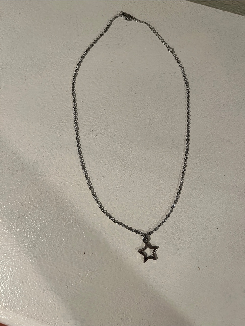 Silver Star Pendant Necklace - Women Jewelry
